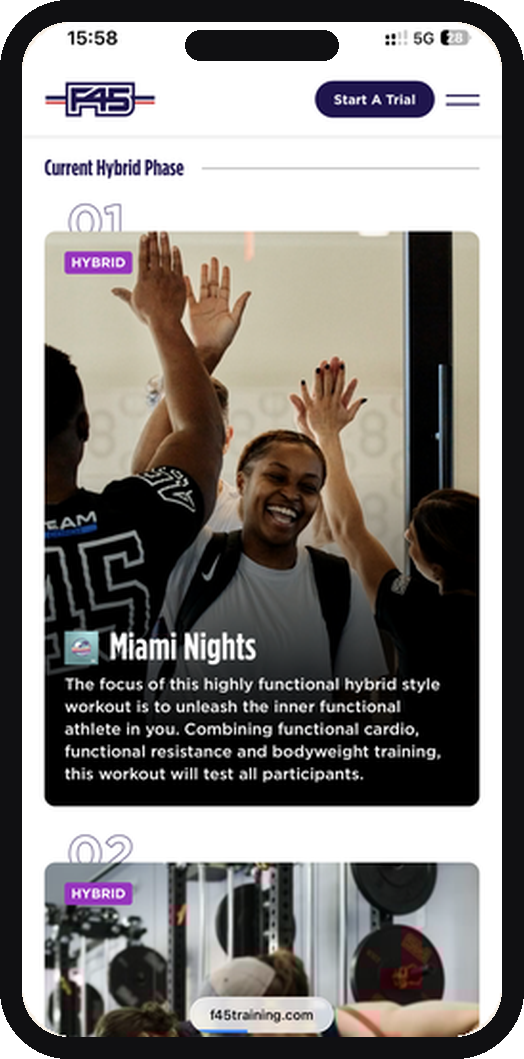 F45 Review 2026 app