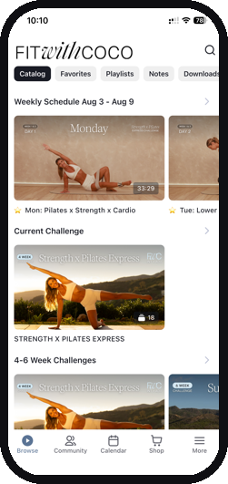 Fit with CoCo Review app