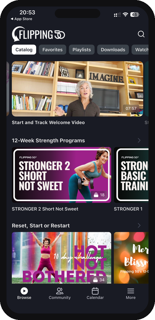 Flipping 50 Review app