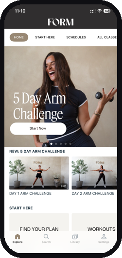 Form app screens