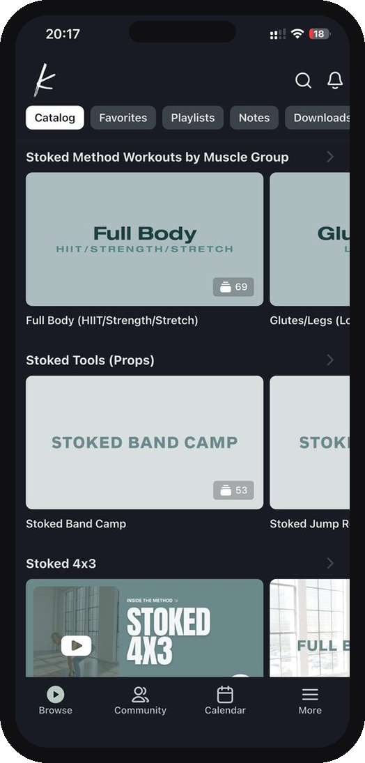 Kira Stokes Fit Review app
