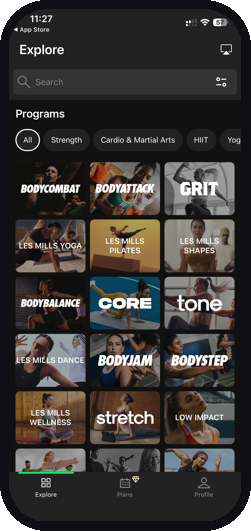 Les Mills+ Review app
