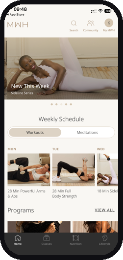 Melissa Wood Health Review app