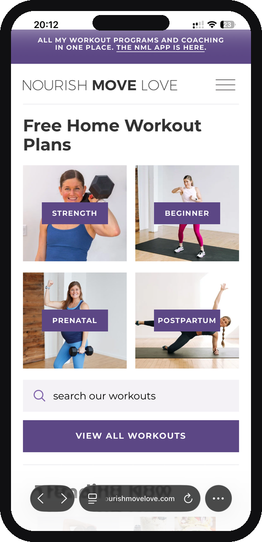 Nourish Move Love Review 2026 app