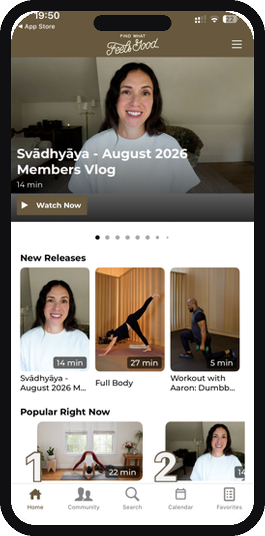 Find What Feels Good Review (Yoga With Adriene) app