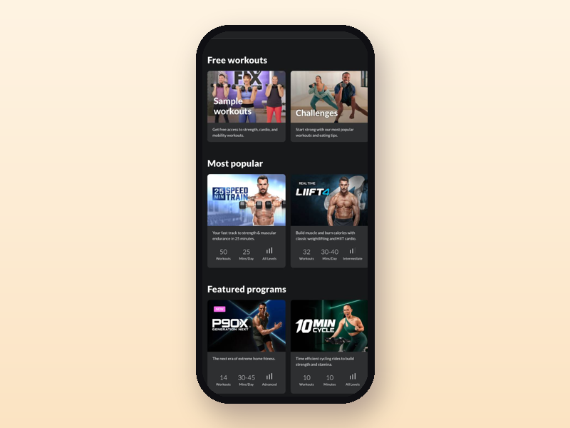 BODi app card image for HerDailyFit review