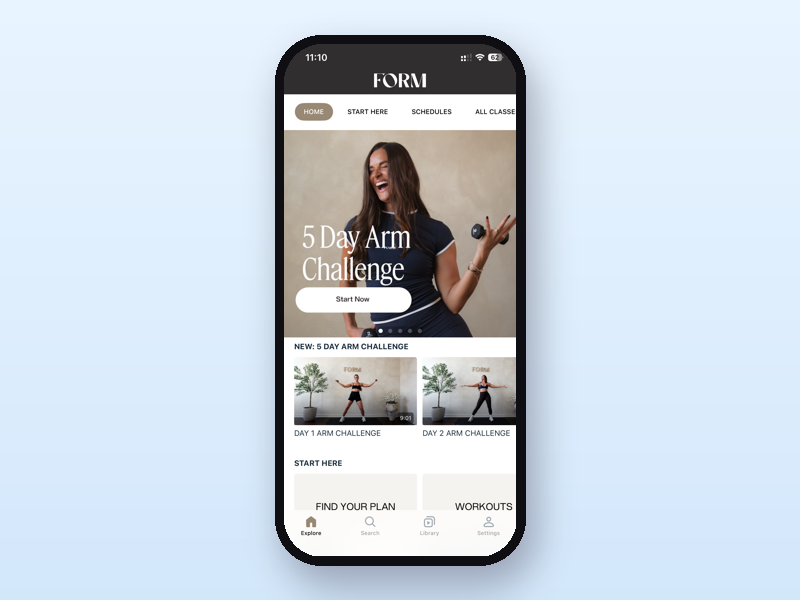 Form app card image for HerDailyFit review