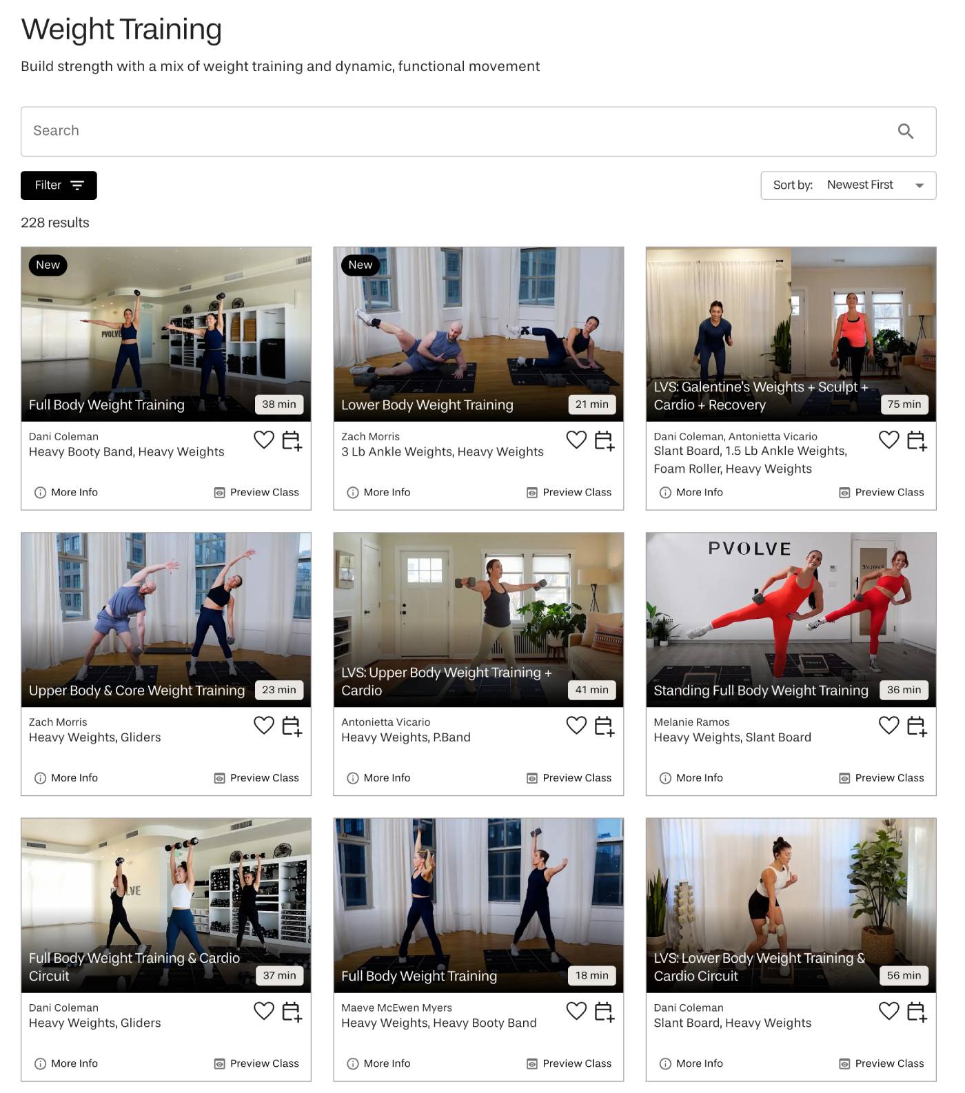Pvolve Progressive Weight Training for Beginners using functional resistance training