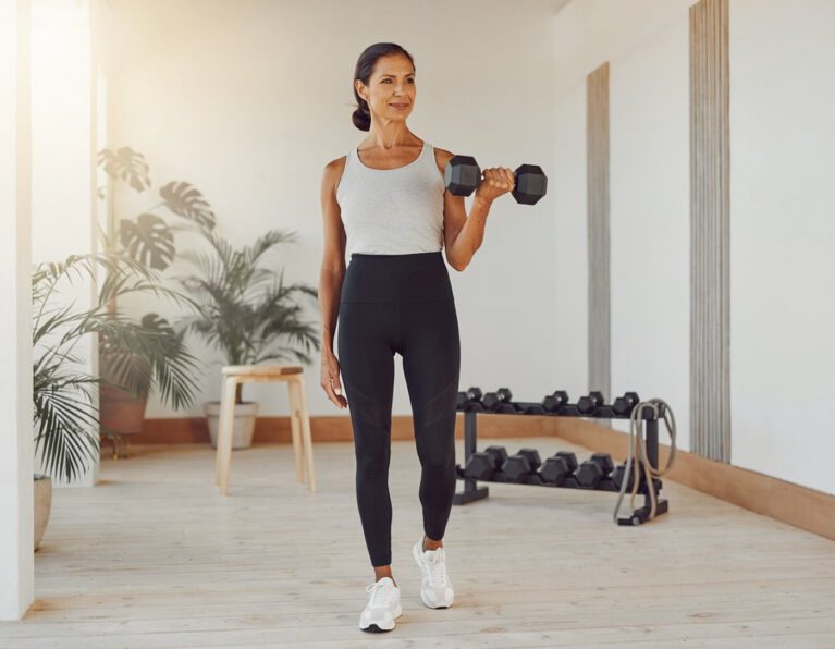 Exercise After Menopause: What Actually Works in Postmenopause – illustrated guide for women 40+ on Her Daily Fit