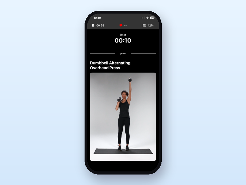 Aaptiv app card image for HerDailyFit review