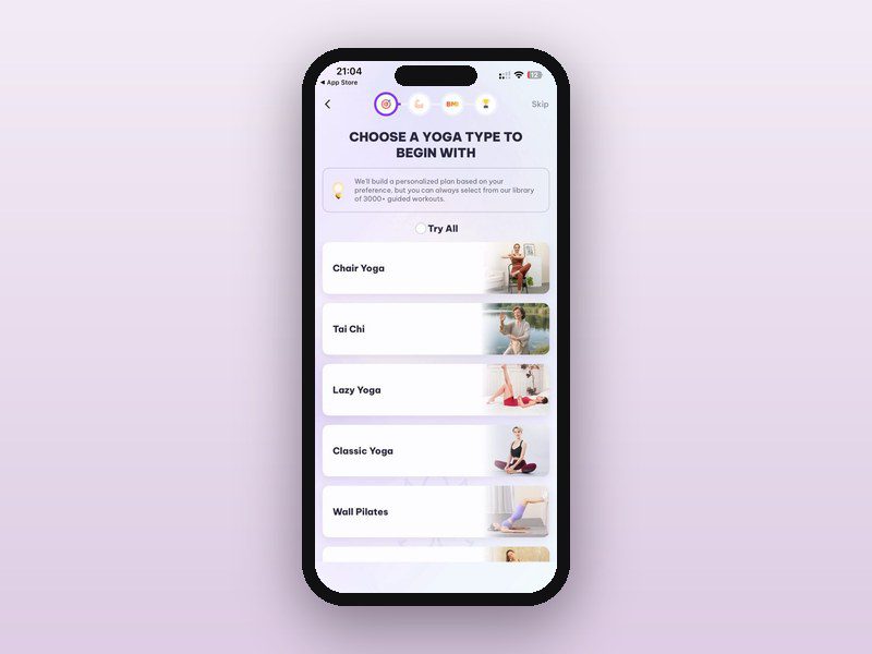 Daily Yoga review cover for HerDailyFit