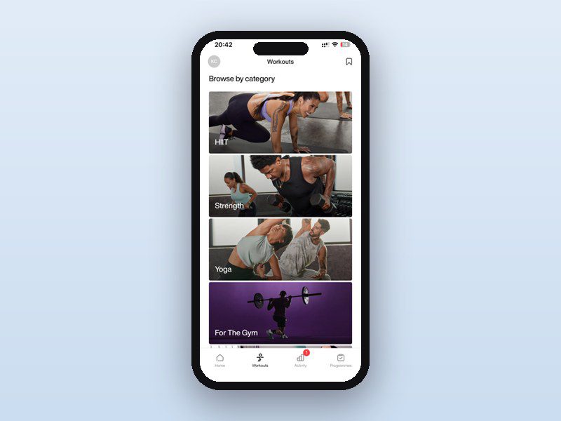 Nike Training Club review cover for HerDailyFit