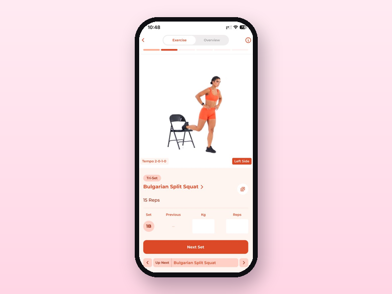 WeGLOW app card image for HerDailyFit review